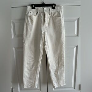 Free Assembly white 90’s straight Jeans
